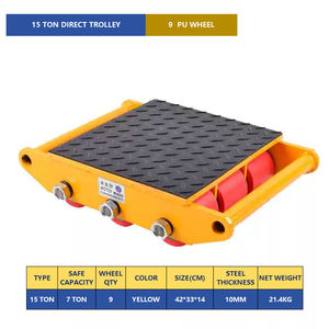 รถเข็นเด็กทำจากวัสดุ PU/เหล็ก/ไนลอนสำหรับใช้ในโกดังรถบรรทุกอุปกรณ์สำหรับงานหนัก - Product Image 4