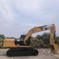 Excavatrice d'occasion CAT320D2L d'importation japonaise de haute qualité, en bon état de fonctionnement, matériel d'occasion Caterpillar 320D 325D 330
