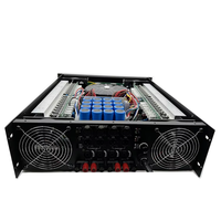 Amplificador de Potencia Rayco PW4X1100 de 4 Canales y 1100W, Clase H, 3U, Lineal, Digital, Estéreo, Metálico, Ecológico, Chino, 8 Ohmios, Sonido Envolvente