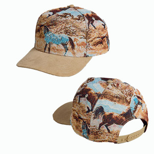 <span class=keywords><strong>Gorra</strong></span> <span class=keywords><strong>de</strong></span> Béisbol Floral Vintage para Mujer, Estilo Tapicería, Ajustable, Casual, para Exteriores, Estilo Cottagecore, OEM/ODM - Product Image 4