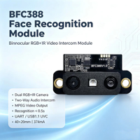 Módulo Biométrico Multimodal BFP388, Reconocimiento Facial, de Palma y de Venas, Intercomunicador de Audio Bidireccional UART para Terminal de Control de Acceso