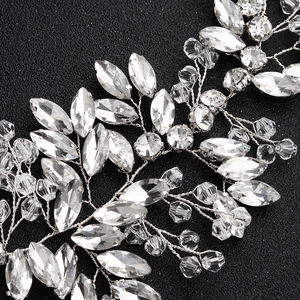 <span class=keywords><strong>Ceinture</strong></span> de <span class=keywords><strong>mariée</strong></span> en cristal autrichien de luxe faite à la main pour robe, accessoires de bijoux - Product Image 5