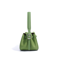 Sac bandoulière de luxe en cuir véritable haut de gamme 2026, style décontracté et tendance, en polyester, pour l'automne