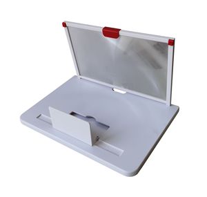 Loupe d'écran de téléphone portable 10-12 pouces avec support coulissant, loupe vidéo HD créative, support OEM personnalisable - Product Image 3