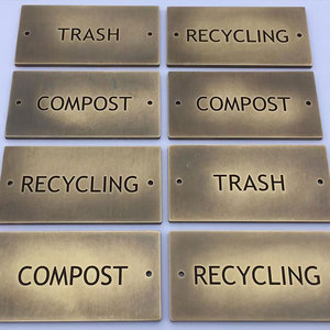 Placa de Latón para Marcadores Históricos - Letreros de Metal Fundido para Exteriores para Conmemoración de Sitios Monumentales - Product Image 6