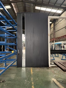 Puerta Principal <span class=keywords><strong>de</strong></span> Aluminio <span class=keywords><strong>de</strong></span> Doble Pivote con Diseño Moderno <span class=keywords><strong>de</strong></span> Polímero Impermeable y Exterior <span class=keywords><strong>de</strong></span> <span class=keywords><strong>Madera</strong></span> para Casa - Product Image 3