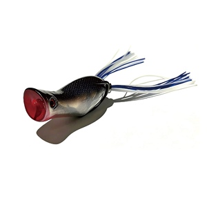 Loud Frog Silent Collapsible Soft Frog pour tapis de lotus robustes, hameçons en <span class=keywords><strong>fil</strong></span> de carbone hautement trempé chimiquement, PVC souple - Product Image 2