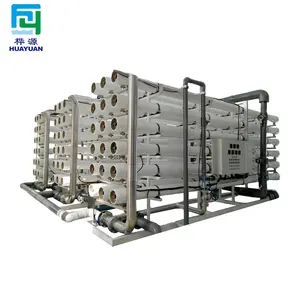 Venta caliente de fábrica RO 50 T/H 50000TPH RO máquina de ósmosis inversa filtro de agua subterránea purificar equipo de tratamiento de agua