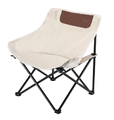 Cadeira dobrável de alumínio leve para acampamento ao ar livre, encosto portátil para crianças, banco de pesca, cadeira reclinável para acampamento, praia e lua