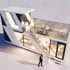 双层太空舱方便外壳现代设计理念拥抱技术耐用性和耐候性 - Product Image 1