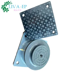 精密防振耐候性空気圧振動円筒形エアコンプレッサーアイソレーターは気密性に優れています