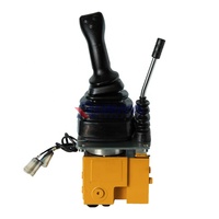 Poignée hydraulique de commande de débit pour chargeuse sur pneus DJS2 W-07-00209, commande hydraulique, joystick, valve pilote