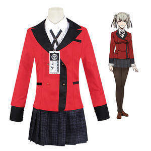 Conjunto Completo de Uniforme Escolar Japonés Kakegurui para Cosplay, con Personajes de la Película, TV y Anime como Yumeko Jabami y Saotome <span class=keywords><strong>Meari</strong></span> - Product Image 3