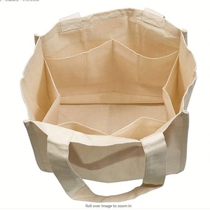 Bolso de compras de algodón de lona personalizado de moda al por mayor - Product Image 2