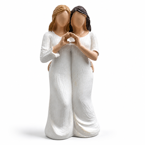 Figura de Resina de las Hermanas Ángeles, Directo de Fábrica MeiYu, Decoración para el Hogar, Regalo Conmemorativo de <span class=keywords><strong>Amistad</strong></span>, Estatua para Estante, Venta al Por Mayor - Product Image 1