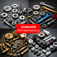 Pièces usinées CNC sur demande, composants de moto CNC, pièces en aluminium usinées par fraisage et tournage CNC, pièces mécaniques CNC