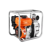 Pompe à eau diesel agricole à haut débit et haute pression 170F, moteur quatre temps, pompe à piston pour drainage