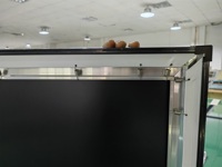 Support de projecteur pour écran de projection extérieur, cadre 100 pouces 16:9 4K 3D, pliable rapidement, portable, intérieur, en PET cristal, avec boîtier en aluminium