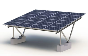 Solar Mounting <b>System</b> Ground Mount Solar <b>Racking</b> <b>System</b> Carport Structure Aluminum PV Bracket for Solar Projects - Product Image 4
