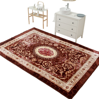 Style moderne salon canapé table à thé tapis et tapis sol chambre chevet tapis tapis tapis