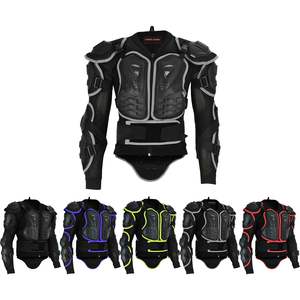 Chaqueta de motocicleta de armadura de cuerpo completo para hombre con protección de pecho Equipo de ropa deportiva de carreras de automóviles para motos de cross y motos - Product Image 4