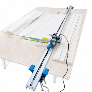 Machine de découpe automatique d'échantillons de tissu, coupeur <span class=keywords><strong>biais</strong></span> à rouleaux haute résistance pour polyester, jouets en peluche, machine de découpe de tissu de table - Product Image 1
