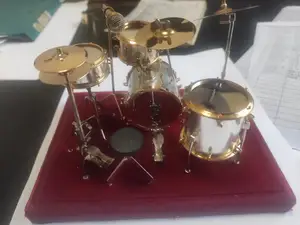 Muziek Home Decor Mini Muziek Cadeau Frame 5-Drum Decoratie Mini Drumstel