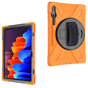 Keyson — <span class=keywords><strong>coque</strong></span> hybride robuste à bandoulière pour tablette, 12.4 pouces, pour <span class=keywords><strong>Samsung</strong></span> <span class=keywords><strong>Galaxy</strong></span> <span class=keywords><strong>Tab</strong></span> <span class=keywords><strong>S7</strong></span> Plus T970 T975 - Product Image 1