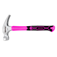 NSMTEC Blackpink Marteau à griffes de bonne qualité de type américain 45 # en acier au carbone avec manche en fibre de verre