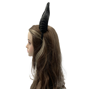 Tocado de bosque mágico de Halloween Wowei con diseño de <span class=keywords><strong>Maléfica</strong></span> para cosplay, accesorios de cine y escenario - Product Image 3