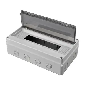 Caja de distribución de Panel de Control, carcasa MCB, resistente a la intemperie, 8 vías, 12 vías, IP65, serie HT