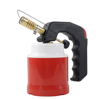 Réchaud de Soudage au Butane 190g, Compact et Portable pour Camping Extérieur, avec Flamme Jet, Allumeur et Brûleur, Complet avec Souffleur Laser