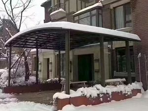 Moderno Capannone in Alluminio Impermeabile per Giardino e <span class=keywords><strong>Parcheggio</strong></span> Auto con Tetto in Policarbonato, Tenda Isolata Personalizzata, Stazione ATV Durevole - Product Image 5