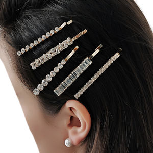 السيدات حجر الراين الزفاف الفرنسية مقاطع دبوس الشعر كعكة اكسسوارات الزفاف صالون تجميل للنساء الفتيات - Product Image 3