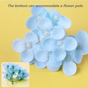 Flores <span class=keywords><strong>de</strong></span> Hortensia <span class=keywords><strong>de</strong></span> Jabón DIY <span class=keywords><strong>de</strong></span> 9 Ramas, Más Vendidas, para Regalo del Día <span class=keywords><strong>de</strong></span> San Valentín, Disponibles al por Mayor - Product Image 2