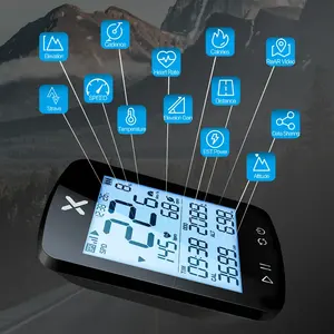 Compteur de vitesse GPS pour vélo XOSS G2+, étanche IPX7, BLE5.0/ANT+, compteur de cadence numérique, ordinateur de vélo, VTT - Product Image 6