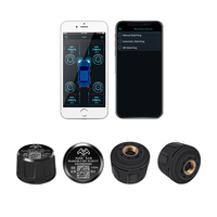 Capteur TPMS externe interne de surveillance de la pression des pneus BT BLE 5.0, universel et facile à installer