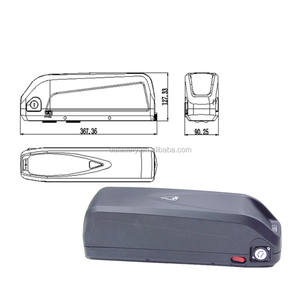 Batterie de vélo électrique <span class=keywords><strong>Bafang</strong></span> BBS02 BBSHD Tongsheng <span class=keywords><strong>TSDZ2</strong></span> TSDZ3 haute capacité, tube descendant, grande batterie Hailong G80 Shark, 48v 19.2ah 20ah 21ah - Product Image 3