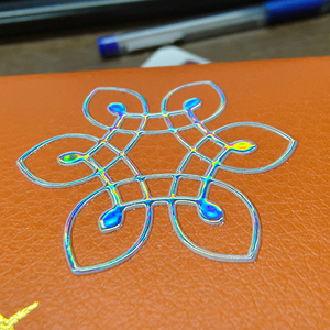 Tùy chỉnh tinh thể dán/UV chuyển dán/Áp lực thương hiệu in logo mực khô chuyển mã nhãn - Product Image 2