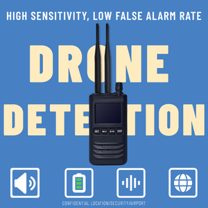 El Drone dedektörü FPV dedektörü 300-6000MHz İha için Pilot izleme pasif algılama güvenlik koruma ekipmanları - Product Image 2