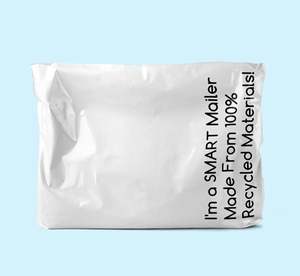 Bolsas de Correo de Polietileno Blancas con Logotipo Personalizado, Fabricación de Bolsas de Polietileno Mate con Impresión de Logotipo, Bolsa de Correo para Ropa, Embalaje de Envío por Mensajería - Product Image 3