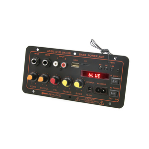 Professional 2.0 <strong>Audio</strong> Mono Channel <strong>Digital</strong> Amplifier Board 100W High Power <strong>Module</strong> LED Display Metal Material Karaoke FM Radio - Product Image 2