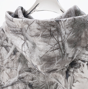 Sudadera con Capucha Corta para Hombre, Estilo Urbano, Tejido de Camuflaje, Sensación Casual - Product Image 4