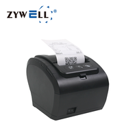 Impresora Térmica de Recibos ZYWELL de 80 mm con USB, Serial, LAN y Bluetooth para Pequeñas Empresas