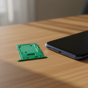 Tiroir SIM vert pour Samsung Galaxy A156 – Accessoire de téléphone portable - Product Image 3