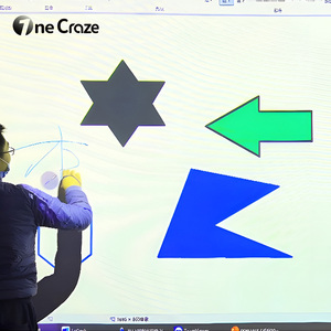 Original Portable Multi Pen Touch Smart Board 40-185 Inch Interactive Whiteboard Interactive Wall Projection Game - Product Image 6