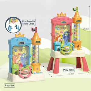 Máquina de Juegos Atrapa Dinosaurios, Máquina Atrapa Pelotas Automática con Luz y Música, Mini Máquina Atrapa Juguetes a Pilas - Product Image 3