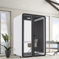 UNIBOOTH Pods de bureau insonorisés multifonctions durables Design moderne mobile intimité réunion enregistrement bureau à domicile hôtel