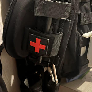 Sac de ceinture tactique portable en nylon Molle pour le stockage, accessoires tactiques pour la randonnée en montagne, le cyclisme, porte-accessoires EDC, garrot, fermeture éclair - Product Image 5