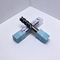 Fraise à queue sphérique/plate en carbure haute précision 70HRC, fraise CNC avec revêtement TiAlN 70HRC, revêtement inégal, fraisage conventionnel